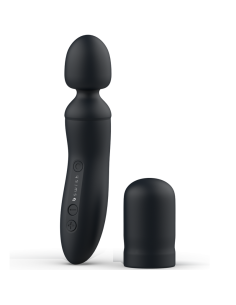 B SWISH BTHRILLED - Vibrador Wand Premium Negro | Estimulación Intensa y Diseño Ergonómico