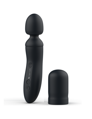 B SWISH BTHRILLED - Vibrador Wand Premium Negro | Estimulación Intensa y Diseño Ergonómico