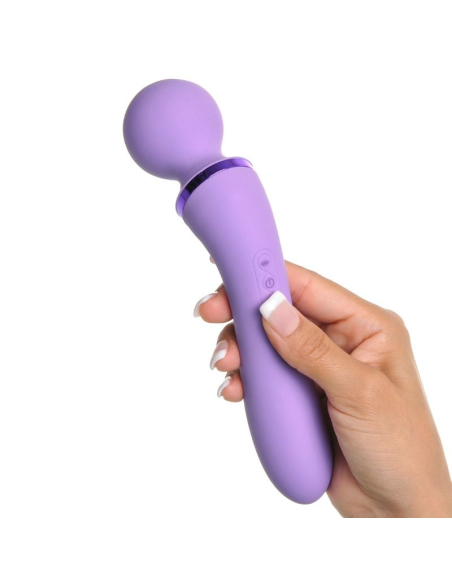 FANTASY FOR HER - DUO WAND: Masajeador Erótico con 10 Modos de Vibración y Diseño Ergonómico