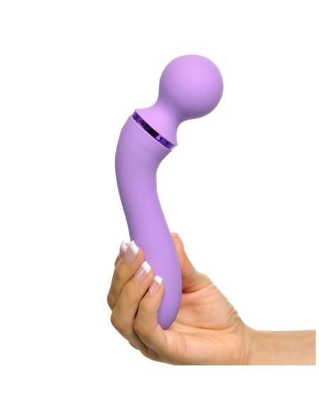 FANTASY FOR HER - DUO WAND: Masajeador Erótico con 10 Modos de Vibración y Diseño Ergonómico