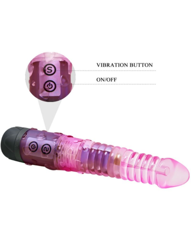 Baile - Give You Lover Vibrador Rosa: Placer Multiorgásmico con 10 Modos de Vibración