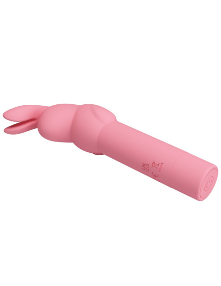 PRETTY LOVE - GERARDO Mini Vibrador De Silicona Conejo Rosa | SexPlace