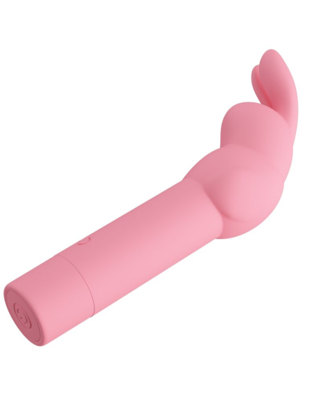 PRETTY LOVE - GERARDO Mini Vibrador De Silicona Conejo Rosa | SexPlace