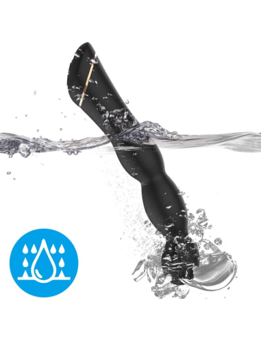 Vibrador Ajustable Negro ARMONY - Placer Erótico de Silicona Premium 100% Sumergible