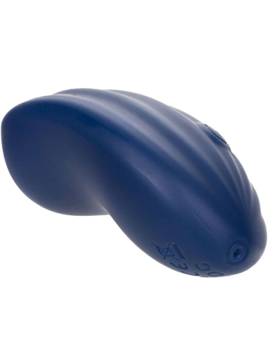 Masajeador CalExotics Cashmere Velvet Curve Azul | Placer Lujoso y Estimulante