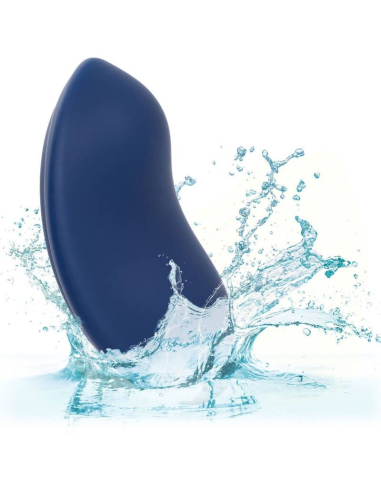 Masajeador CalExotics Cashmere Velvet Curve Azul | Placer Lujoso y Estimulante