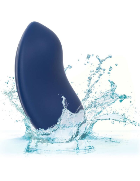 Masajeador CalExotics Cashmere Velvet Curve Azul | Placer Lujoso y Estimulante