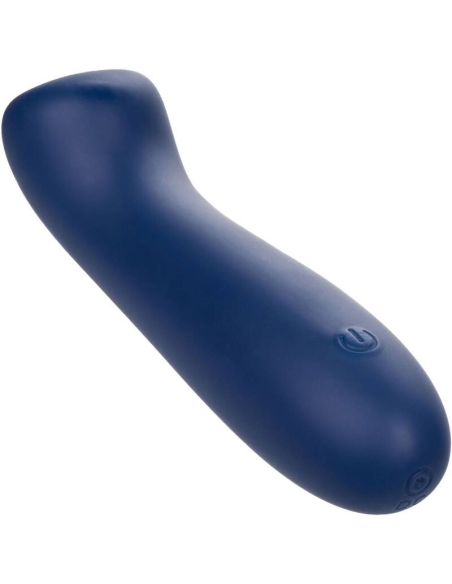 CalExotics Cashmere Satin G Azul - Masajeador Potente e Impermeable para Placer Suntuoso
