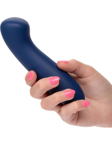 CalExotics Cashmere Satin G Azul - Masajeador Potente e Impermeable para Placer Suntuoso