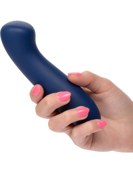 CalExotics Cashmere Satin G Azul - Masajeador Potente e Impermeable para Placer Suntuoso