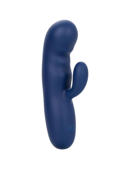 CalExotics Cashmere Silk Duo Azul - Masajeador Doble Motor para Placer Personalizado y Estimulación del Punto G