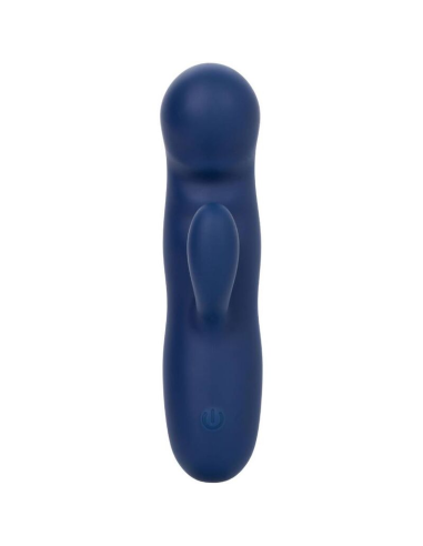 CalExotics Cashmere Silk Duo Azul - Masajeador Doble Motor para Placer Personalizado y Estimulación del Punto G