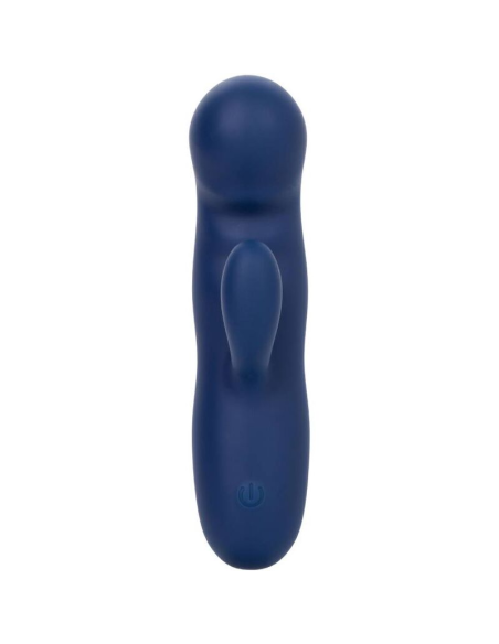 CalExotics Cashmere Silk Duo Azul - Masajeador Doble Motor para Placer Personalizado y Estimulación del Punto G