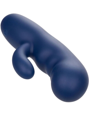 CalExotics Cashmere Silk Duo Azul - Masajeador Doble Motor para Placer Personalizado y Estimulación del Punto G
