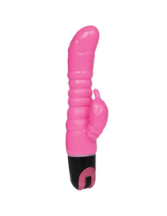 BAILE Vibrador Rosa 22.5 cm - Sensaciones Extremas con Estimulador de Clítoris