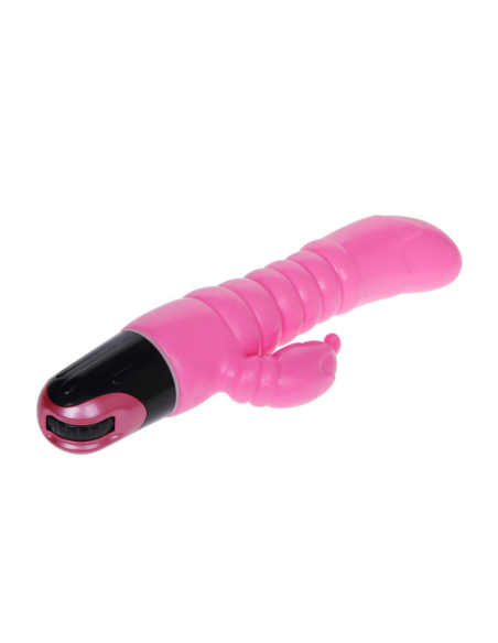 BAILE Vibrador Rosa 22.5 cm - Sensaciones Extremas con Estimulador de Clítoris