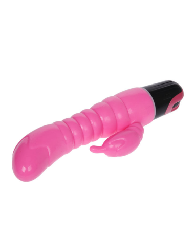BAILE Vibrador Rosa 22.5 cm - Sensaciones Extremas con Estimulador de Clítoris