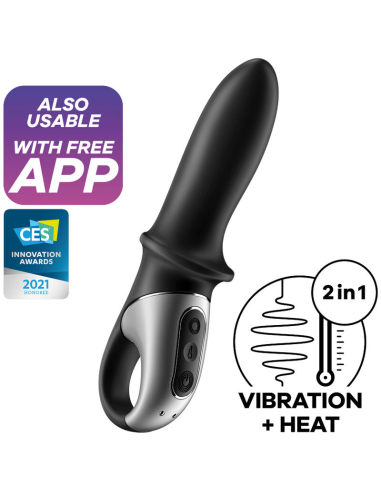 Vibrador Anal Satisfyer - Hot Passion con App y Calor | SexPlace.MX
