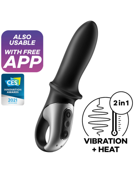 Vibrador Anal Satisfyer - Hot Passion con App y Calor | SexPlace.MX