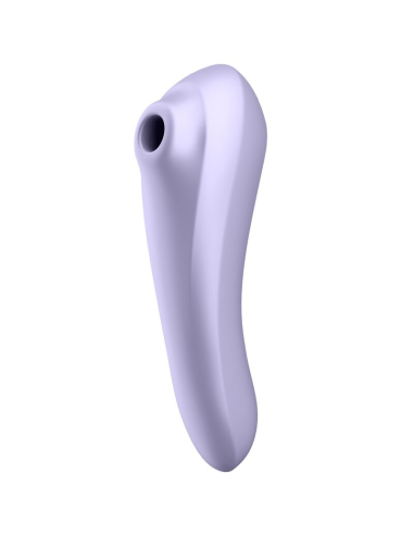 Satisfyer DUAL PLEASURE: Estimulador Clítoris y Vibrador Interno con Bluetooth y Silicona Segura