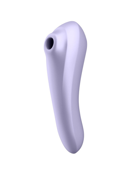 Satisfyer DUAL PLEASURE: Estimulador Clítoris y Vibrador Interno con Bluetooth y Silicona Segura