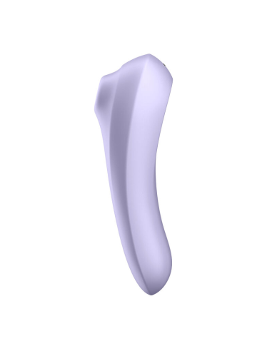 Satisfyer DUAL PLEASURE: Estimulador Clítoris y Vibrador Interno con Bluetooth y Silicona Segura