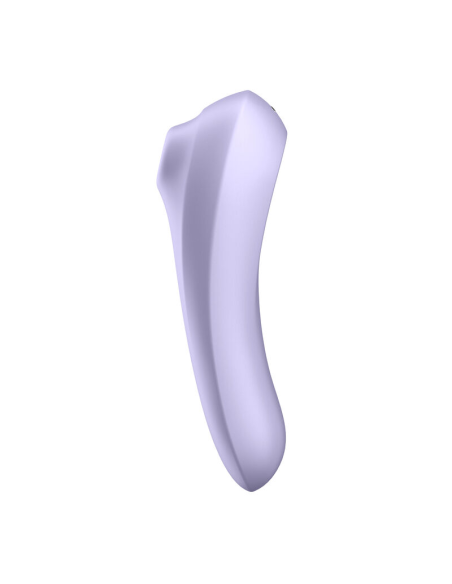 Satisfyer DUAL PLEASURE: Estimulador Clítoris y Vibrador Interno con Bluetooth y Silicona Segura