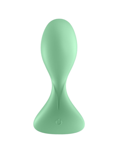 SATISFYER - TRENDSETTER PLUG Vibrador App Verde | SexPlace.MX