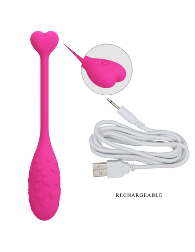 Pretty Love Huevo Vibrador Pescador Rosa