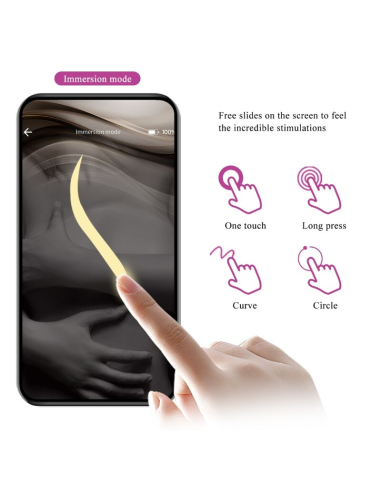 Pretty Love - Huevo Vibrador Lila Controlado por App | Placer Discreto y Spontáneo