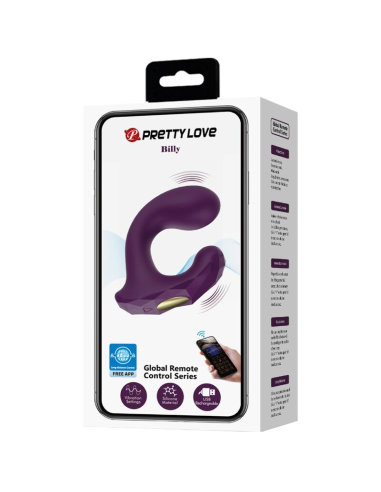 PRETTY LOVE - BILLY Vibrador Punto G con App | SexPlace.MX