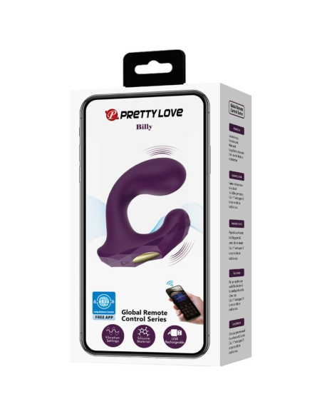 PRETTY LOVE - BILLY Vibrador Punto G con App | SexPlace.MX