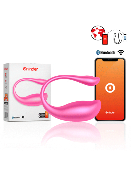 ONINDER - NAIROBI Huevo vibrador rosa con app | SexPlace.MX