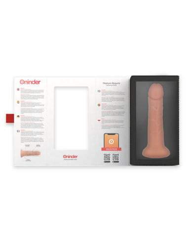 ONINDER - MEDIUM BOGOTÁ Dildo Vibrador 20 cm Con App | SexPlace.MX