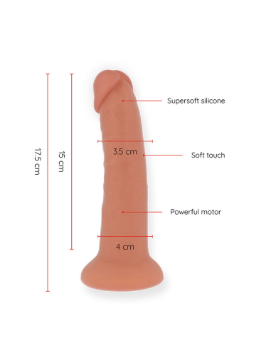ONINDER - SMALL BOGOTÁ Dildo Vibrador 17.5 cm Con App | SexPlace.MX