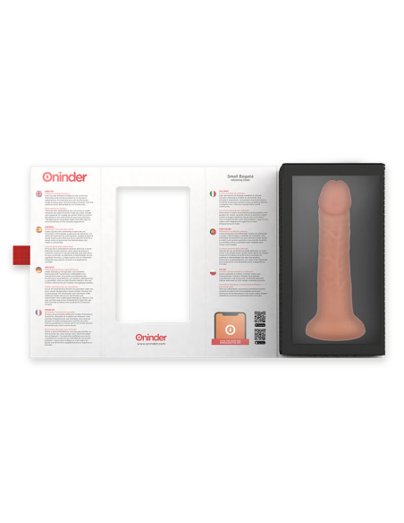 ONINDER - SMALL BOGOTÁ Dildo Vibrador 17.5 cm Con App | SexPlace.MX