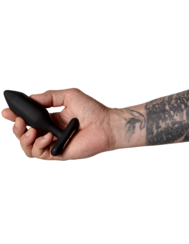 JE JOUE - ONYX PLUG ANAL VIBRADOR NEGRO | Plenitud y placer con poderosas vibraciones