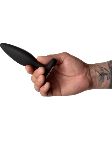 JE JOUE - Vesta Plug Anal Vibrador Negro | Suave, Potente y Placentero