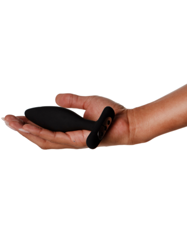 JE JOUE - Vesta Plug Anal Vibrador Negro | Suave, Potente y Placentero