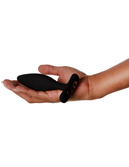 JE JOUE - Vesta Plug Anal Vibrador Negro | Suave, Potente y Placentero