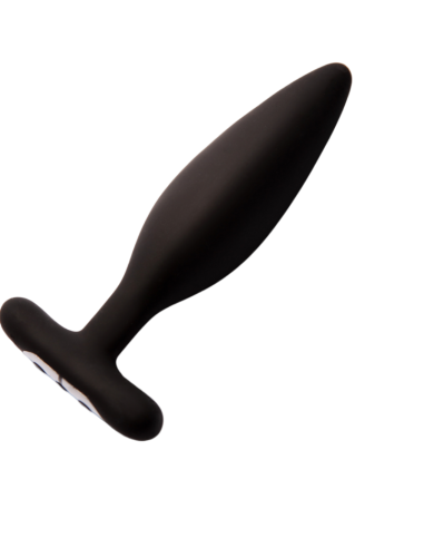 JE JOUE - Egon Plug Anal Vibrador Negro: Potente Estimulación Punto P y G