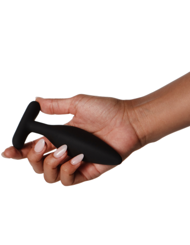 JE JOUE - Egon Plug Anal Vibrador Negro: Potente Estimulación Punto P y G