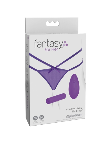 FANTASY FOR HER - Tanga Vibrador Cheeky Panty