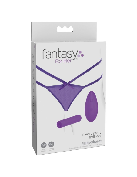 FANTASY FOR HER - Tanga Vibrador Cheeky Panty