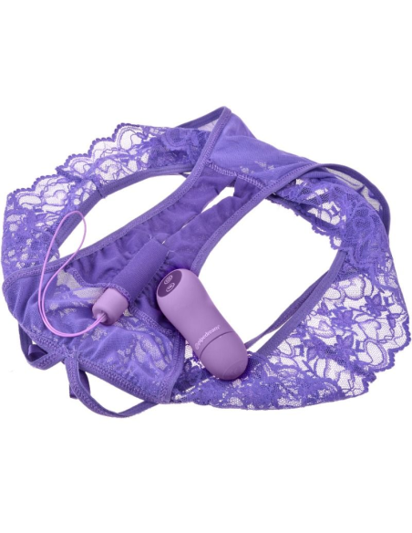 FANTASY FOR HER - Tanga Vibrador con Abertura para Placer Intensificado