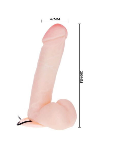Baile - Dildo Realista con Vibración y Rotación 20 cm | Placer Absoluto
