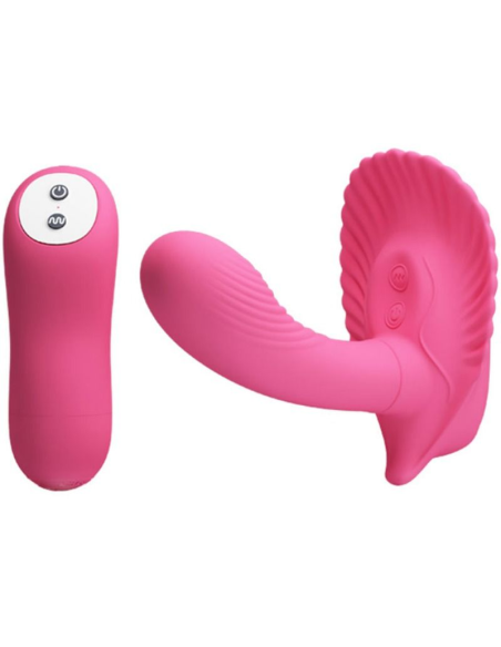 PRETTY LOVE - CONCHA ESTIMULADORA Vibrador Control Remoto| SexPlace.MX