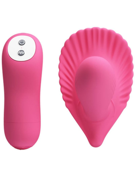 PRETTY LOVE - CONCHA ESTIMULADORA Vibrador Control Remoto| SexPlace.MX