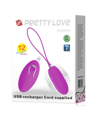 PRETTY LOVE - JOANNA Huevo Vibrador Control Remoto | SexPlace.MX