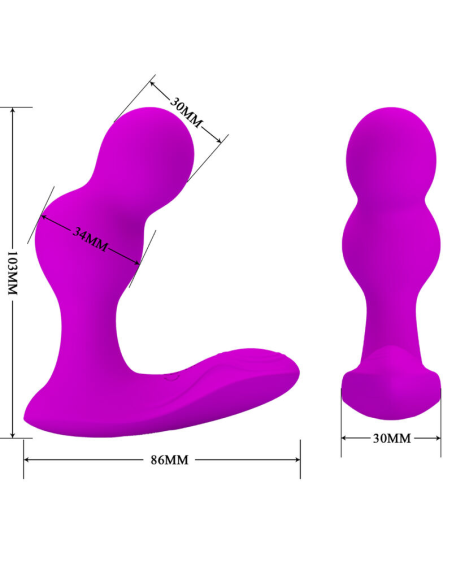 PRETTY LOVE - TERRANCE Masajeador Anal Control Remoto | SexPlace.MX